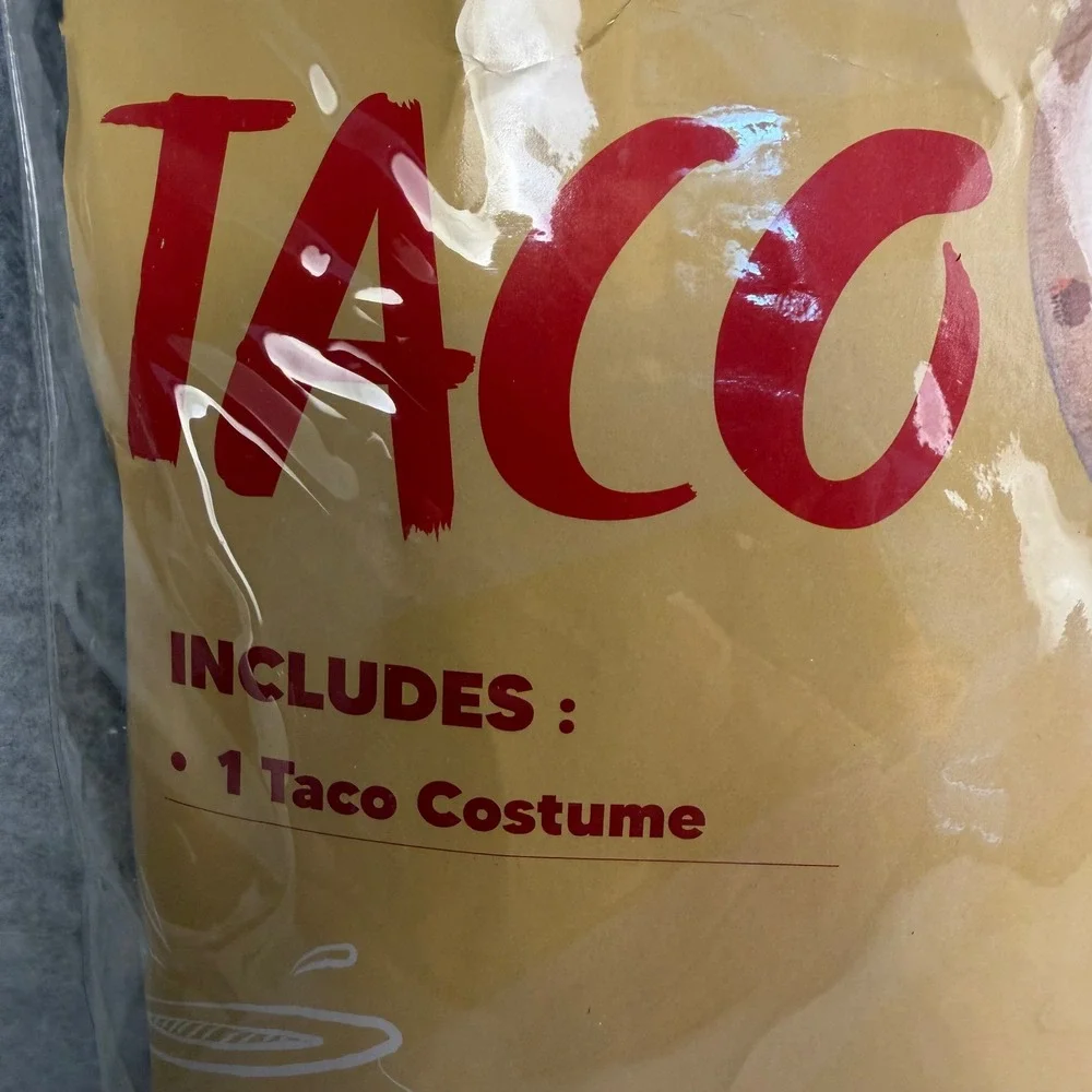 Spooktacular Creations Taco Costume Kids Standard Brown Food Halloween NEW